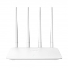 Tenda F6 Wi-Fi роутер N300, до 300 Мбит/с на 2,4 ГГц, LAN 3x100 Мбит/с, WAN 1x100 Мбит/с, 4x5dBi антенны, белый корпус