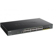D-Link DGS-1250-28XMP/A1A Настраиваемый коммутатор 2 уровня с 24 портами 10/100/1000Base-T и 4 портами 10GBase-X SFP+ (2