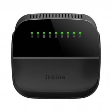 D-Link DSL-2640U/R1A Беспроводной маршрутизатор N150 ADSL2+, 4x100Base-TX LAN, 1xDSL, Annex A