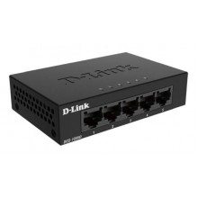 D-Link DGS-1005D/J2A Неуправляемый коммутатор с 5 портами 10/100/1000Base-T и функцией энергосбережения