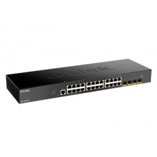 D-Link DGS-1250-28X/A1A Управляемый L2 коммутатор c 24 портами 10/100/1000Base-T и 4 портами 10GBase-X SFP+