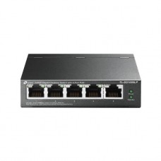 TP-Link TL-SG1005LP 5-портовый гигабитный настольный коммутатор с 4 портами PoE+, стальной корпус