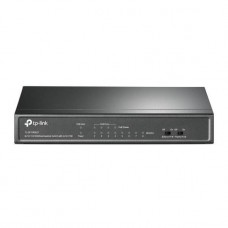 TP-Link TL-SF1008LP 8-портовый настольный коммутатор 10/100 Мбит/с с 4 портами PoE, стальной корпус
