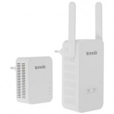 Tenda PH5 Набор PowerLine адаптеров, 1000 Мбит/с, в комплекте - 2 шт (P3, PA6), Wi-Fi 2.4 ГГц 300 Мбит/с