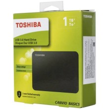Внешний жесткий диск 1TB Toshiba HDTB410EK3AA Canvio Basics , 2.5