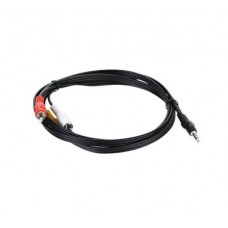 VCOM Кабель соединительный 3.5 Jack (M)/3 RCA (M) Telecom <TAV4545-1.5M>