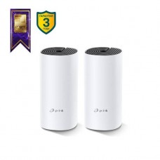 TP-Link Deco M4(2-pack) Домашняя Mesh Wi-Fi система AC1200, до 300 Мбит/с на 2,4 ГГц + до 867 Мбит/с на 5 ГГц