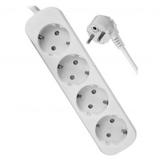 Defender Удлинитель с заземлением E418 1.8 м, 4 розетки арт.:99225