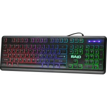 Defender Игровая клавиатура проводная Raid GK-778DL RU, Rainbow,104 кнопки арт.:45778