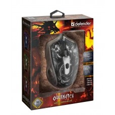 Defender Игровая мышь проводная Overmatch GM-069 оптика,4кнопки,2400dpi арт.:52069