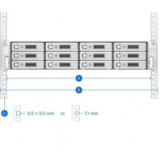 Synology RKS-02 Комплект направляющих (выдвижные) для стоечных серверов Synology