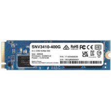 Synology SNV3410-400G Жесткий диск SSD M.2 NVMe, 400Gb, NVMe PCIe 3.0 x4, M.2 2280, R3000/W750 MB/s, IOPS 225K/45K