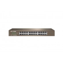IP-COM G1024D Коммутатор неуправляемый, 24 порта, 24x1 Гбит/с, установка в стойку, металлический корпус