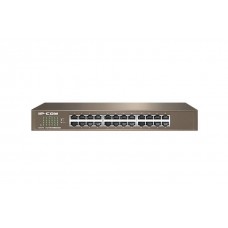 IP-COM G1024D Коммутатор неуправляемый, 24 порта, 24x1 Гбит/с, установка в стойку, металлический корпус