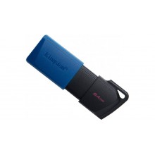Kingston Technology Флеш накопитель 64GB Kingston DataTraveler Exodia M, USB 3.2 Черный/голубой арт.:DTXM/64GB