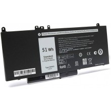 Батарея для Dell Latitude E5450/E5470/E5550/E5570 (7V69Y/8V5GX/6MT4T/TXF9M/79VRKP) 7.4V 51Wh арт.:G5M10-SP