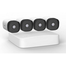 Tenda K4P-4TR Система видеонаблюдения, 4 цилиндрических уличных IP-камеры IT7-PRS и видеорегистратор