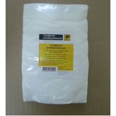 Салфетки универсальные чистящие безворсовые Hi-Black, пачка/100шт (10*15см) арт.:220824