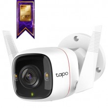 TP-Link Tapo C320WS Уличная Wi-Fi камера, 2560×1440 (2K), Wi-Fi 2,4 ГГц, 2T2R, 2 внешние антенны, 1 порт Ethernet