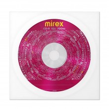 Диск CD-R Mirex 700 Mb, 52х, Maximum, Бум. конверт (1), (1/600) арт.:UL120052A8C