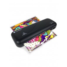 Гелеос ГЕЛЕОС Ламинатор ЛМ A4 Старт, А4, 2х150 (пленка 75-150мкм), 300 мм/мин, 2 вала, пласт. корпус, мах толщина 0,6мм. арт.:ЛМ_А4C