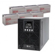 ИБП Сайбер Электро ЭКСПЕРТ ПЛЮС-1000 Онлайн, Напольное исполнение 1000ВА/900Вт. БЕЗ АКБ