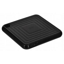 Твердотельный диск 512GB Silicon Power PC60, External, USB 3.2 Type-C [R/W - 540/500 MB/s] черный арт.:SP512GBPSDPC60CK