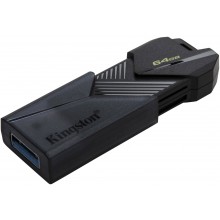 Kingston Technology Флеш накопитель 64GB Kingston DataTraveler Exodia Onyx, USB 3.2, Черный матовый арт.:DTXON/64GB