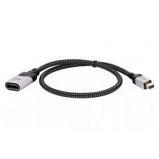 Кабель удлинительный miniDP/DP v1.4, 8K@60Hz, 0.5m VCOM <CG635F-0.5> арт.:CG685F-0.5