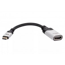 Aдаптер USB 3.1 Type-Cm --> HDMI A(f) 8K@60Hz, 0.15m ,Alum ,VCOM <CU423MV-8K> Aдаптер USB 3.1 Type-Cm --> HDMI A(f) 8K@60Hz, 0.15m ,Alum ,VCOM <CU423MV-8K>