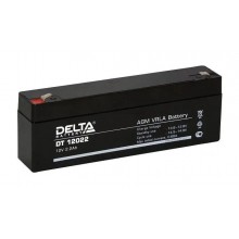Аккумуляторная батарея Delta DT 12022 12В/2,2Ач, клемма F1 (179х35х61мм (66мм); 0,94кг; Срок службы 5лет; 1г) арт.:4614010040001