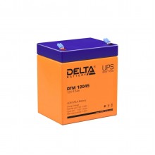 Аккумуляторная батарея Delta DTM 12045 12В/4,5Ач, клемма F1 (90х70х101мм (107мм); 1,6кг; Срок службы 6лет; 1г) арт.:4614010050003
