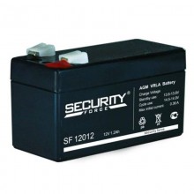 Аккумуляторная батарея Delta (Security Force SF) SF 12012 12В/1,2Ач, клемма F1 (97х44х52мм (57мм); кг; Срок службы 3-5ле арт.:4614030010003