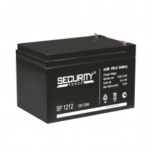 Аккумуляторная батарея Delta (Security Force SF) SF 1212 12В/12Ач, клемма F2 (151х98х95мм (101мм); кг; Срок службы 3-5ле арт.:4614030010001