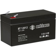 Аккумуляторная батарея Delta (Battbee BT) BT 12012 12В/1,2Ач, клемма F1 (97х44х52мм (57мм); кг; Срок службы 3лет; Гарант арт.:4614060010001