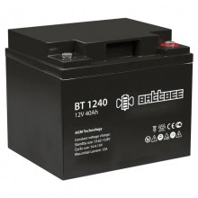 Аккумуляторная батарея Delta (Battbee BT) BT 1240 12В/40Ач, клемма Болт М6 (197х165х170мм (170мм); кг; Срок службы 3лет; арт.:4614060010007