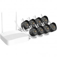 Tenda K8W-3TC Система видеонаблюдения, 8 цилиндрических уличных IP-камеры CT6 и видеорегистратор