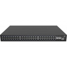 F+tech Коммутатор Fplus FCS-2352TX-P, 48 порта 10/100/1000BASE-T RJ45 PoE, 4 порта 10GE SFP+, 2 блока питания AC 220В 850Вт, вы арт.:023476MNU