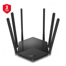 Mercusys MR1900G Двухдиапазонный гигабитный Wi-Fi роутер AC1900, до 600 Мбит/с на 2,4 ГГц + до 1300 Мбит/с на 5 ГГц