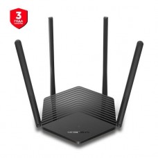 Mercusys MR60X Двухдиапазонный роутер Wi-Fi 6 AX1500, до 300 Мбит/с на 2,4 ГГц + до 1201 Мбит/с на 5 ГГц
