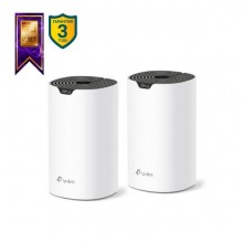 TP-Link Deco S7(2-pack) Домашняя Mesh Wi-Fi система AC1900, до 600 Мбит/с на 2,4 ГГц + до 1300 Мбит/с на 5 ГГц
