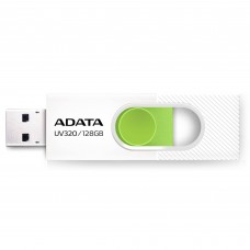 Флеш накопитель 128GB A-DATA UV320, USB 3.2, белый/зеленый арт.:AUV320-128G-RWHGN
