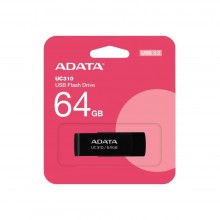 Флеш накопитель 64GB A-DATA UC310, USB 3.2, черный арт.:UC310-64G-RBK