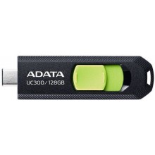 Флеш накопитель 128GB A-DATA UC300, USB 3.2/TypeC, черный/зеленый арт.:ACHO-UC300-128G-RBK/GN