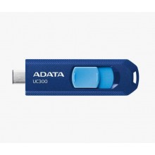 Флеш накопитель 128GB A-DATA UC300, USB 3.2/TypeC, синий/голубой арт.:ACHO-UC300-128G-RNB/BU