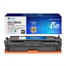 Картридж G&G, HP CB540A/CE320A/CF210X/ Canon 716 черный 2.2k с чипом арт.:NT-PH540UBK-JJ