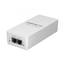 Keenetic PoE+ Adapter (KN-4510) Гигабитный адаптер питания PoE+ мощностью 30 Вт, 2x1 Гбит/с: 1xRJ-45, 1xRJ-45+PoE-out