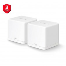 Mercusys Halo H30G(2-pack) Mesh Wi-Fi система AC1300, до 400 Мбит/с на 2,4 ГГц + до 867 Мбит/с на 5 ГГц, комплект 2 шт
