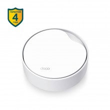 TP-Link Deco X50-PoE(1-pack) Домашняя Mesh Wi-Fi 6 система AX3000, до 574 Мбит/с на 2,4 ГГц + до 2402 Мбит/с на 5 ГГц