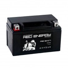 Delta Стартерный мото аккумулятор (RED ENERGY) RS 1207 12В/7Ач, клемма Болт + гайка Ø 6 мм (150х86х94мм (99мм); 2 арт.:3401070030005